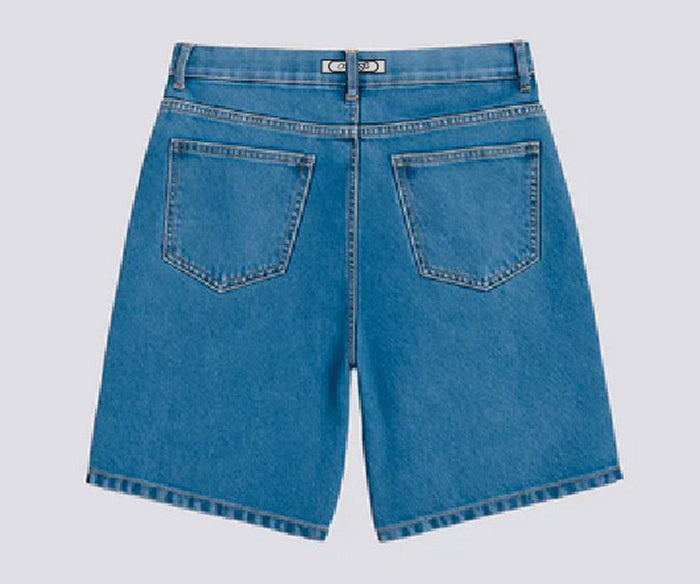 Bermuda Jorts Jeans - Collapse Logo Clássico 2