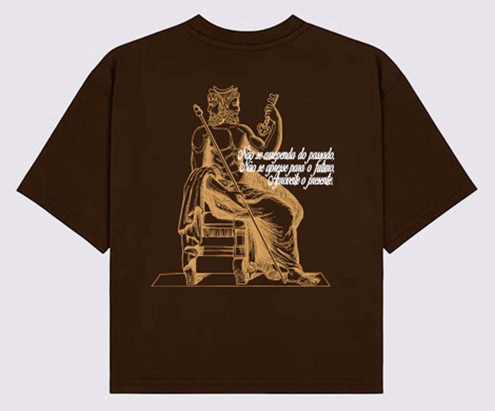 Camiseta Janus - Você só tem o agora